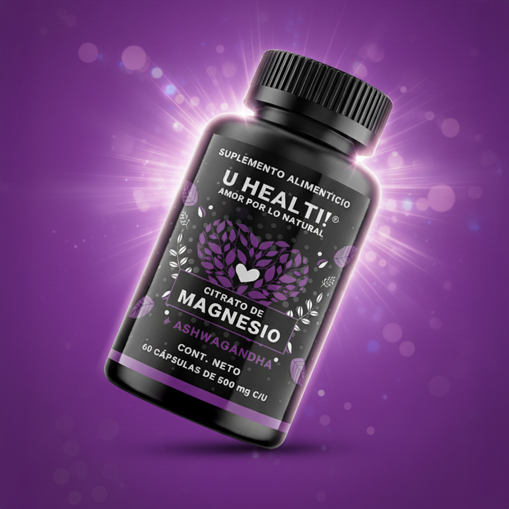 CITRATO DE MAGNESIO + ASHWAGANDHA