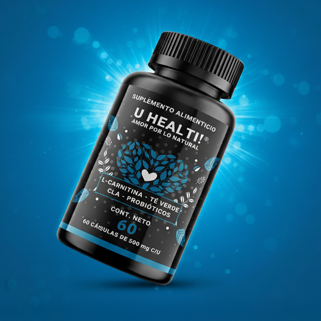 L-CARNITINA + TÉ VERDE + CLA + PROBIÓTICOS