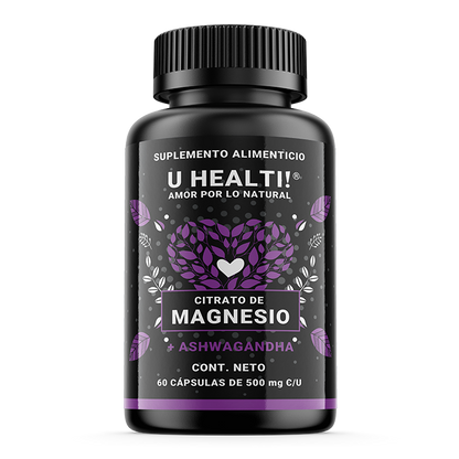 CITRATO DE MAGNESIO + ASHWAGANDHA
