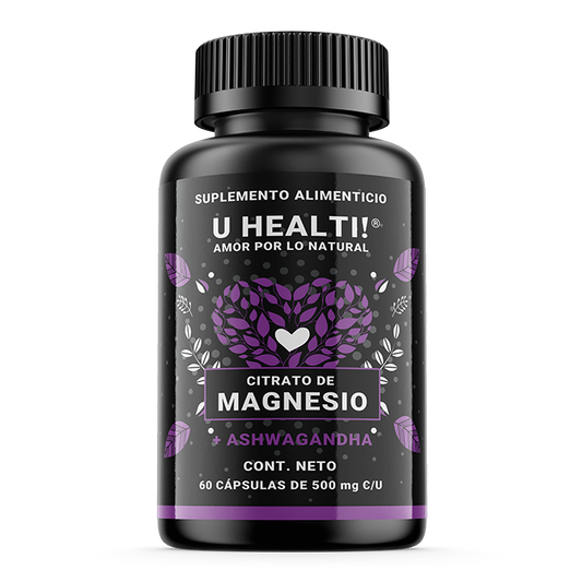 CITRATO DE MAGNESIO + ASHWAGANDHA
