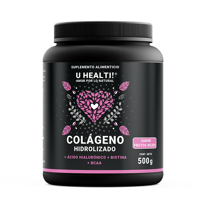 COLÁGENO HIDROLIZADO + ÁCIDO HIALURÓNICO + BIOTINA + BCAA