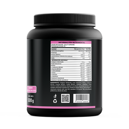 COLÁGENO HIDROLIZADO + ÁCIDO HIALURÓNICO + BIOTINA + BCAA