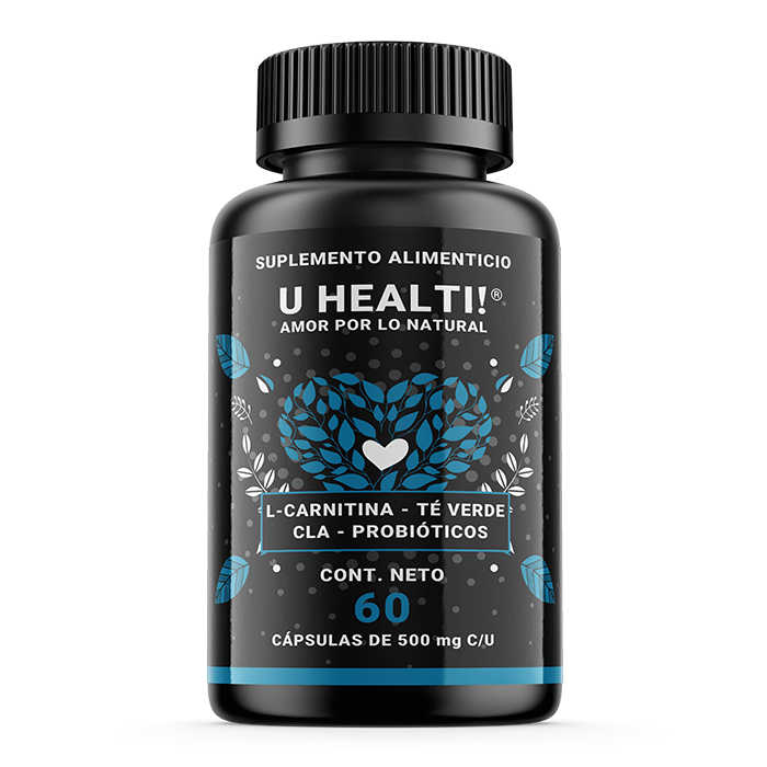 L-CARNITINA + TÉ VERDE + CLA + PROBIÓTICOS